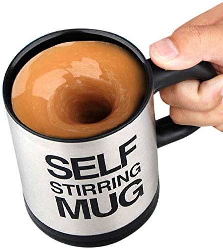 Self Stirring Electric Stainless Steel Coffee Mug