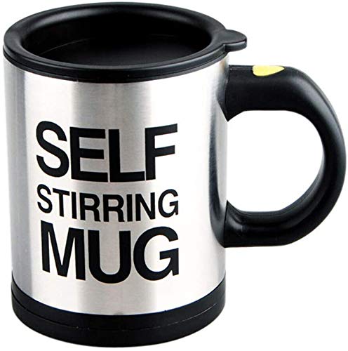 Self Stirring Electric Stainless Steel Coffee Mug