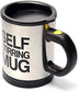 Self Stirring Electric Stainless Steel Coffee Mug