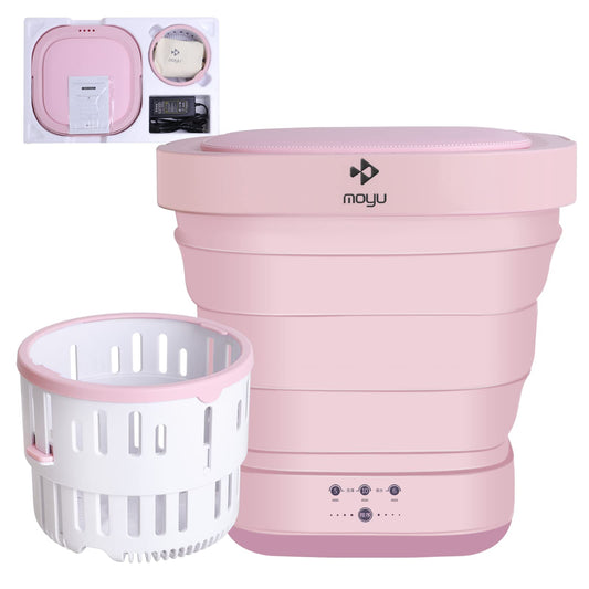 Portable Washing Machine Mini Washer with Drain Basket