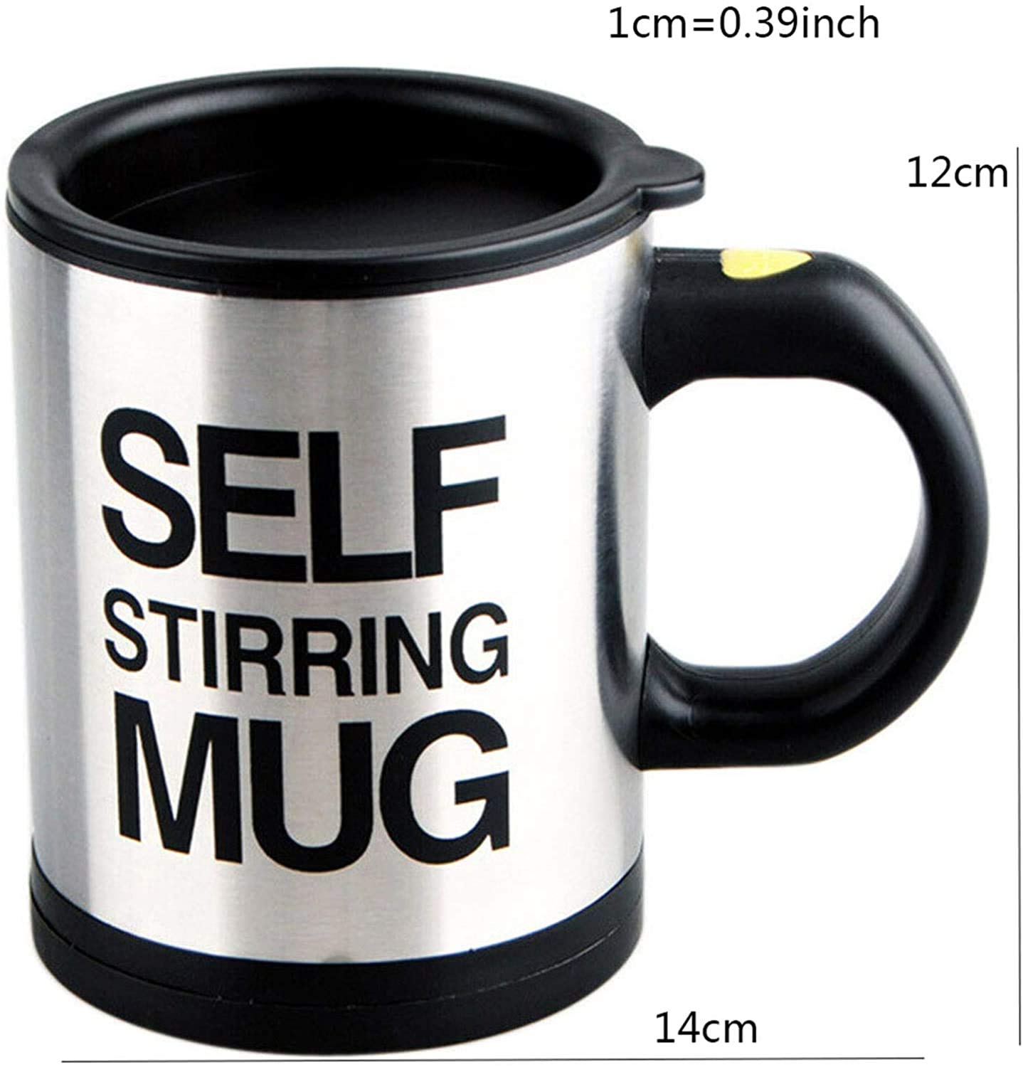 Self Stirring Electric Stainless Steel Coffee Mug