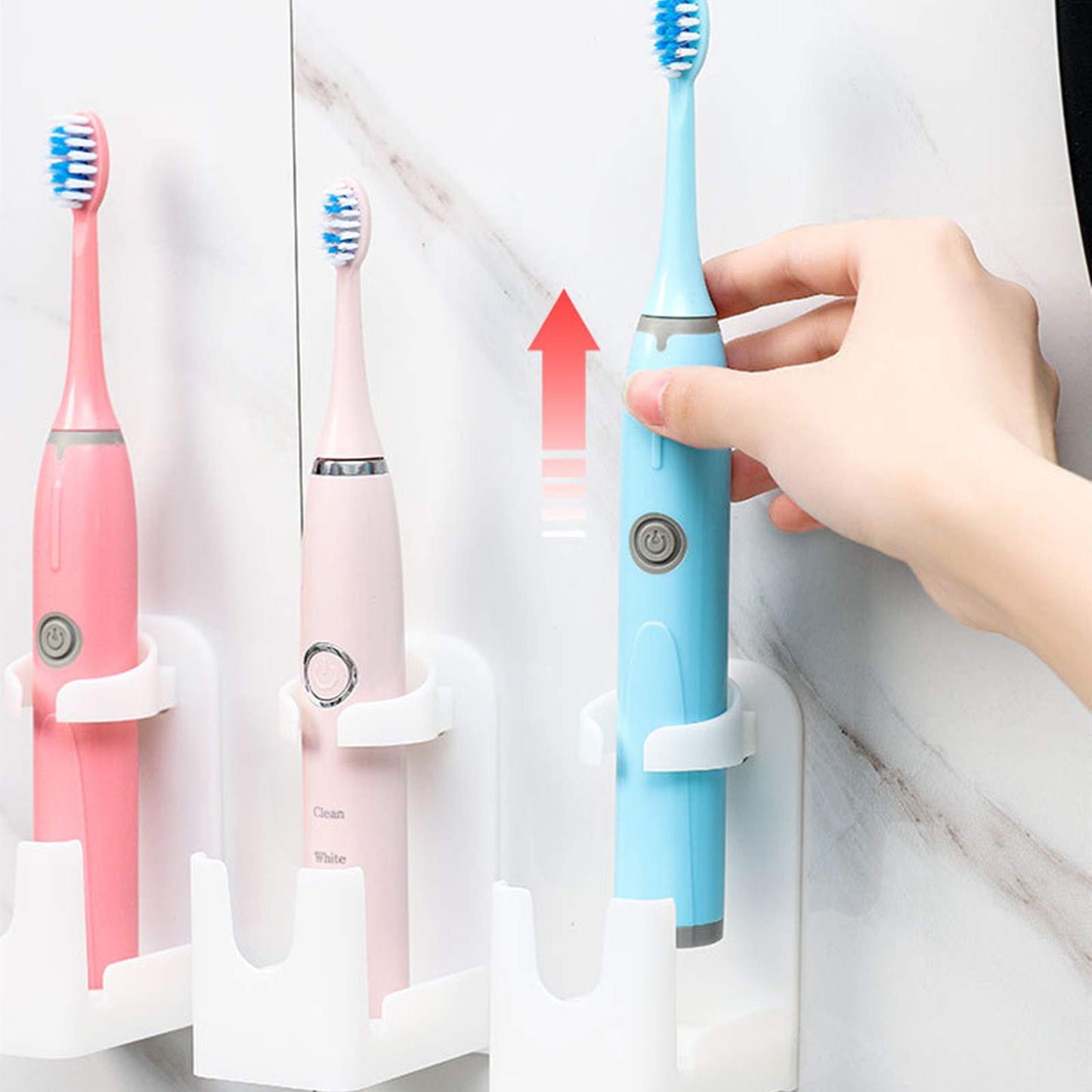 2 in 1 Electric Toothbrush Holder