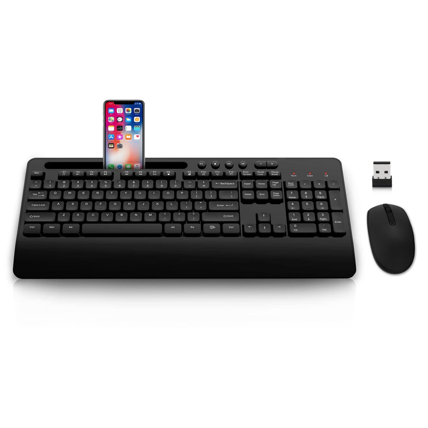 Wireless Keyboard & Mouse - AAA Battery