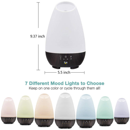 White Essential Oil Diffuser 