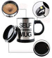 Self Stirring Electric Stainless Steel Coffee Mug