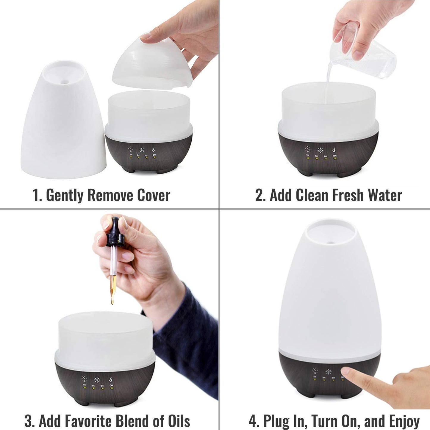 Essential Oil Diffuser - White