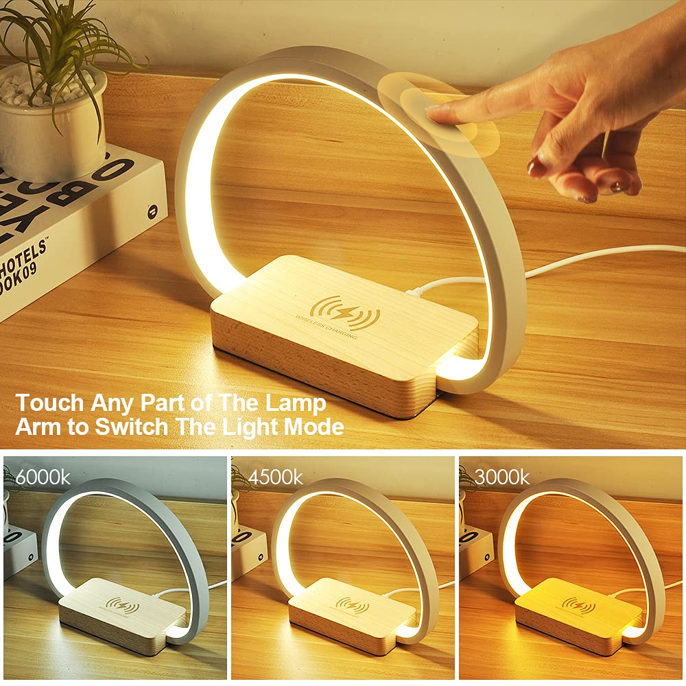 Bedside Lamp with USB Port