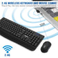 Wireless Keyboard & Mouse - AA Battery